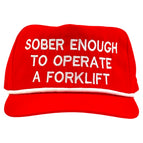 RED ROPE HAT