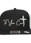 Black / White Flat Brim