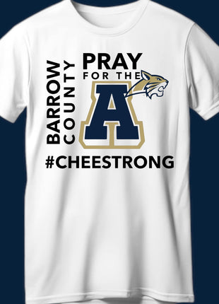 Pray for the A Barrow County Strong Apalachee High School Men’s T-shirt (100%) All proceeds from sales will be donated