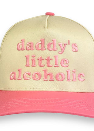 DADDY’S LITTLE ALCOHOLIC HAT Custom Embroidery