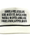 WHITE/WHITE BLACK ROPE