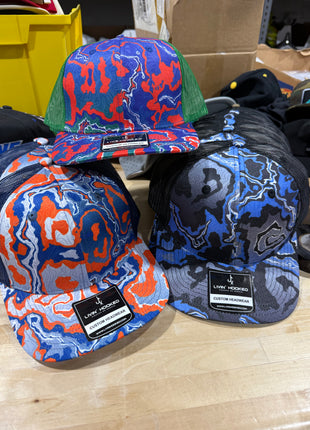 Fastlane production custom Embroidery Hats & Shirts