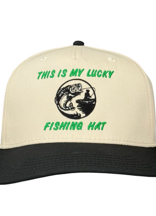 This is My Lucky Fishing Hat Custom Embroidered