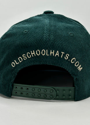 ASPEN SKI custom embroidered Hat Corduroy Snapback