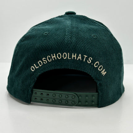ASPEN SKI custom embroidered Hat Corduroy Snapback