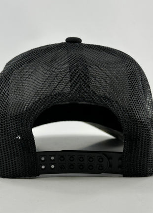 FISH OR DIE Black Mesh CAMO Trucker Cap Hat Custom Embroidered