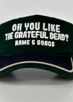 Oh you like the Grateful Dead? Name 5 songs Custom Embroidery