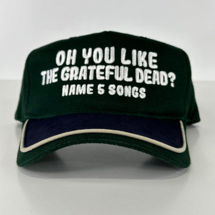 Oh you like the Grateful Dead? Name 5 songs Custom Embroidery