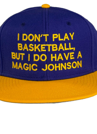 I Don’t Play Basketball Custom Embroidered Hat