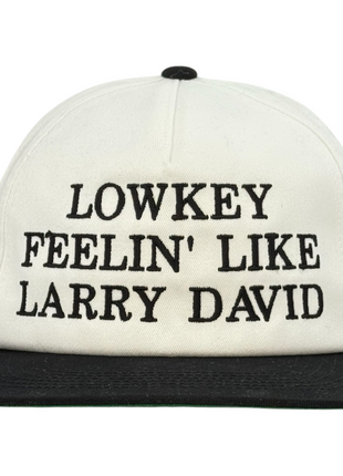 Lowkey Feelin’ Like Larry Hat Custom Embroidered