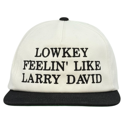 Lowkey Feelin’ Like Larry Hat Custom Embroidered