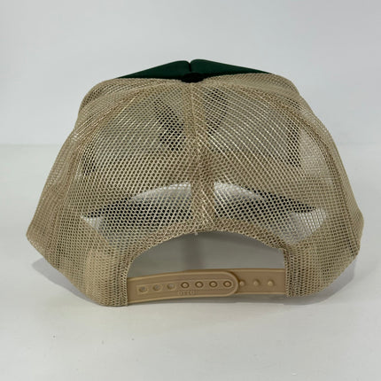 DOVE HUNTING HAT Khaki Mesh Green Foam Front SnapBack Trucker Cap Hat