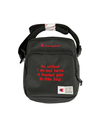 Black Friday 1/1 no officer embroidered bag
