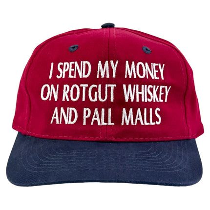 I SPEND MY MONEY ON HAT CUSTOM EMBROIDERY