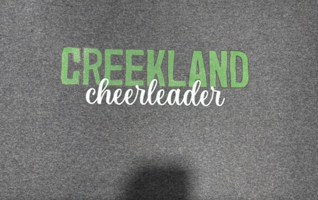 Creekland Cheer official sweatshirt