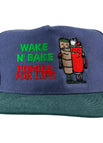 NAVY BLUE CROWN STRAPBACK