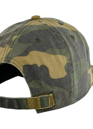 BASS FISHING HAT CAMO Custom Embroidered ￼