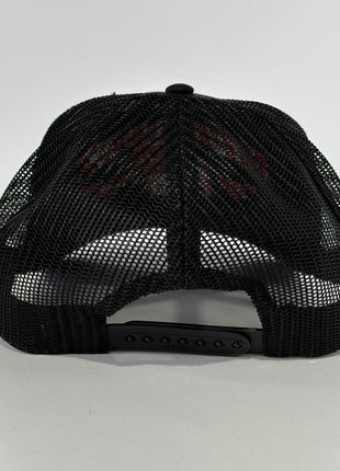 MFDAWGZ Mack Bulldog ￼on a black mesh SnapBack Hay Cap Collab Iggyman Custom Embroidered