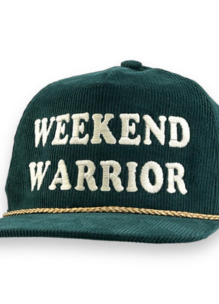WEEKEND WARRIOR HAT CUSTOM EMBROIDERY