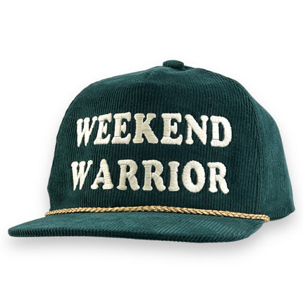 WEEKEND WARRIOR HAT CUSTOM EMBROIDERY