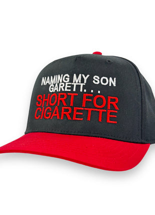 Naming My Son Garett Hat CUSTOM EMBROIDERY