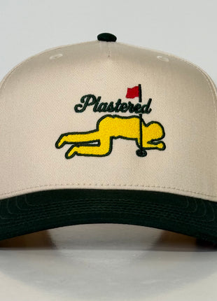 Plastered Golf Hat Funny Golf Hat Masters Party Hat Drinking Golf Cap