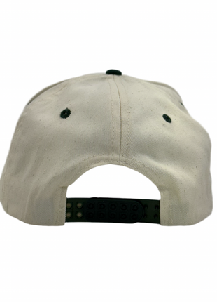 Go On And Shake That Custom Embroidered Green/Cream SnapBack