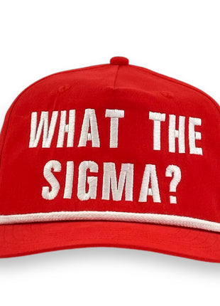 WHAT THE SIGMA? HAT CUSTOM EMBROIDERY