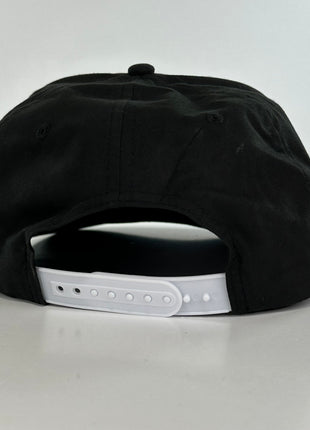 THE HICK White Rope Mid Crown SnapBack Cap Hat ￼Custom Embroidered ￼