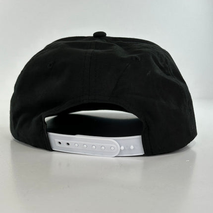 THE HICK White Rope Mid Crown SnapBack Cap Hat ￼Custom Embroidered ￼