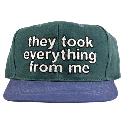 THEY TOOK EVERYTHING FROM ME CUSTOM EMBROIDERY