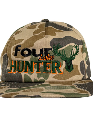 Four Loko Hunter Hunting Camo SnapBack Hat Cap