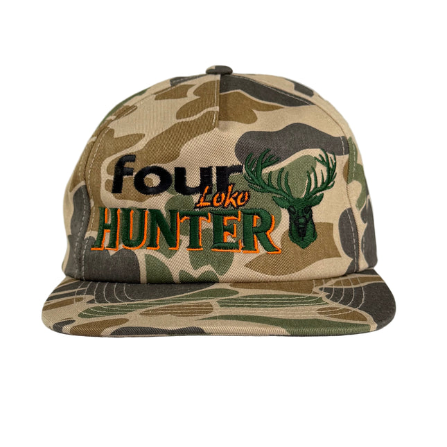Four Loko Hunter Hunting Camo SnapBack Hat Cap