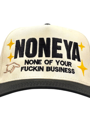 NONE YA Embroidered Hat