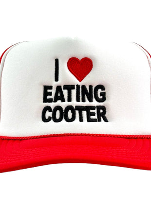 I LOVE EATING COOTER HAT Custom Embroidered ￼