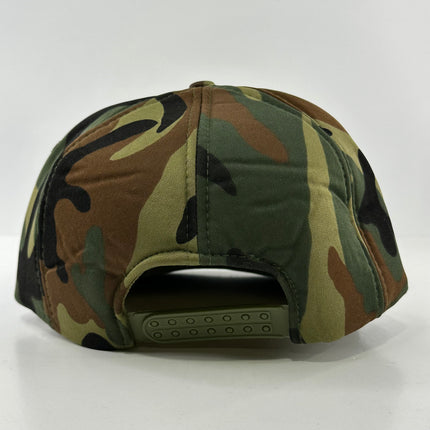 SHOULD’VE BEEN A COWBOY FOAM CAMO SNAPBACK Cap Hat Custom Embroidered