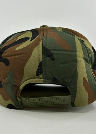 SHOULD’VE BEEN A COWBOY FOAM CAMO SNAPBACK Cap Hat Custom Embroidered