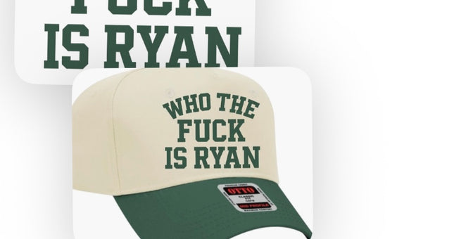 Custom Who the F is Ryan