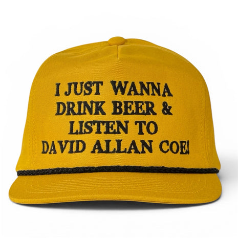 I Just Wanna Drink Beer & Listen to DAC Hat