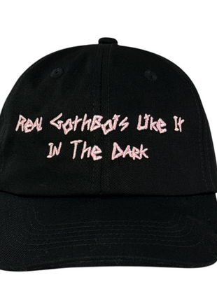 Real Gothbois Custom Embroidered Dad Hat