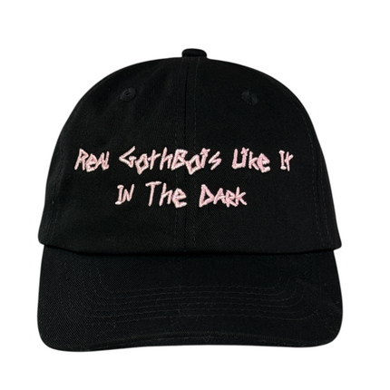 Real Gothbois Custom Embroidered Dad Hat