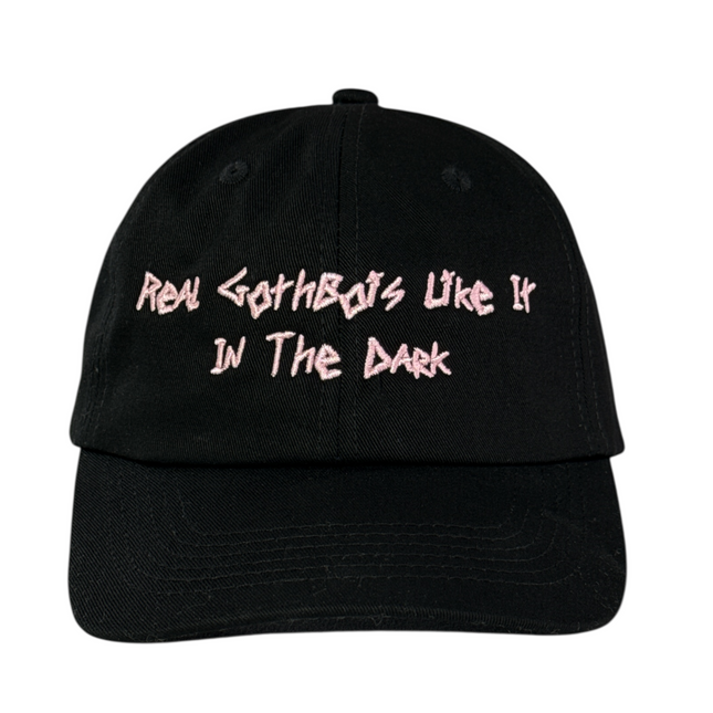 Real Gothbois Custom Embroidered Dad Hat
