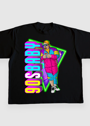 90S BABY JUSTIN STAGNER CUSTOM PRINTED T-SHIRT