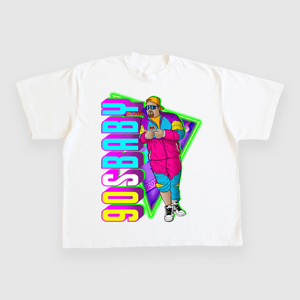 90S BABY JUSTIN STAGNER CUSTOM PRINTED T-SHIRT