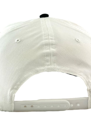 I’m In The Mix Like A Raw Egg two tone black and white custom embroidered snapback
