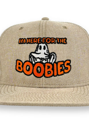 IM HERE FOR THE BOOBIES HAT