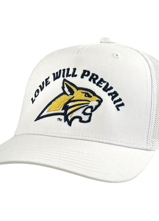LOVE WILL PREVAIL HAT Apalachee High School (100%) All proceeds from sales will be donated