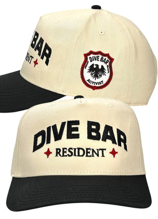 DIVE BAR RESIDENT HAT Custom Embroidered
