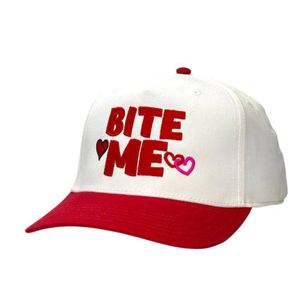 Bit Me Valentine’s Day Hat Custom Embroidered