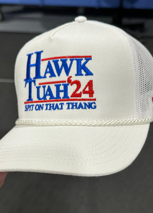 Hawk Tuah 24 Hat Five Panel Custom Embroidered